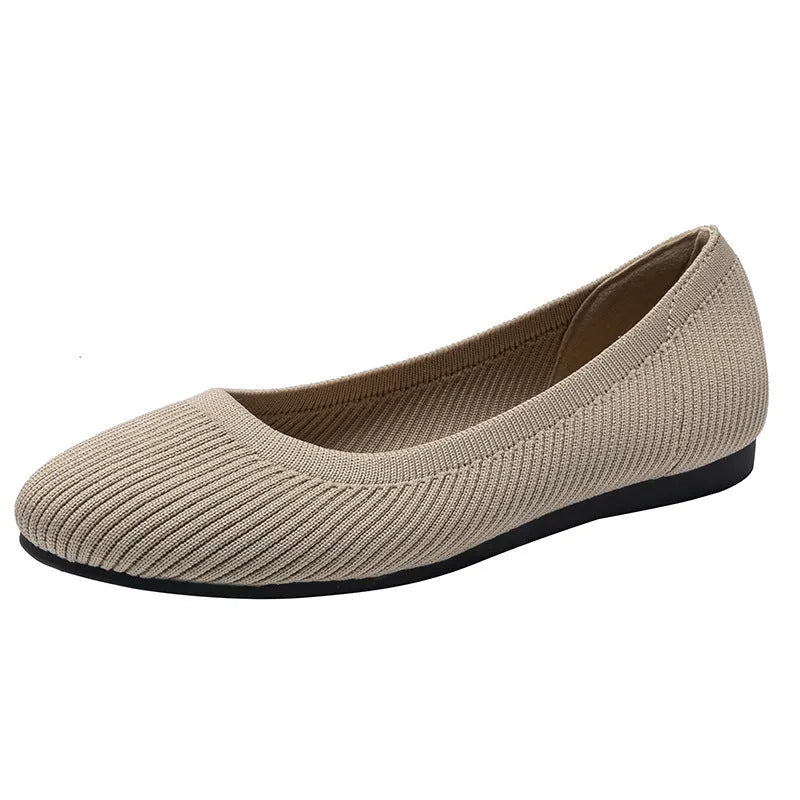 Flat Shoes Female Fashion Trend Round Head - Bellarte Enchanté Flat Shoes Female Fashion Trend Round Head